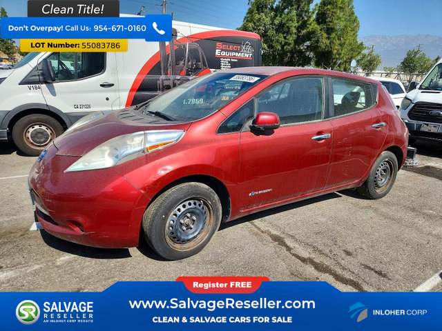 Used 2013 Nissan Leaf S w/ Charger Pkg FWD image 1