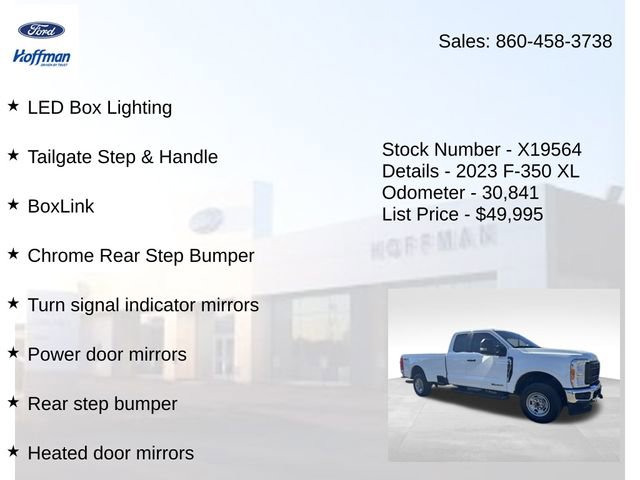 Certified 2023 Ford F350 XL w/ Snow Plow Prep Package image 30