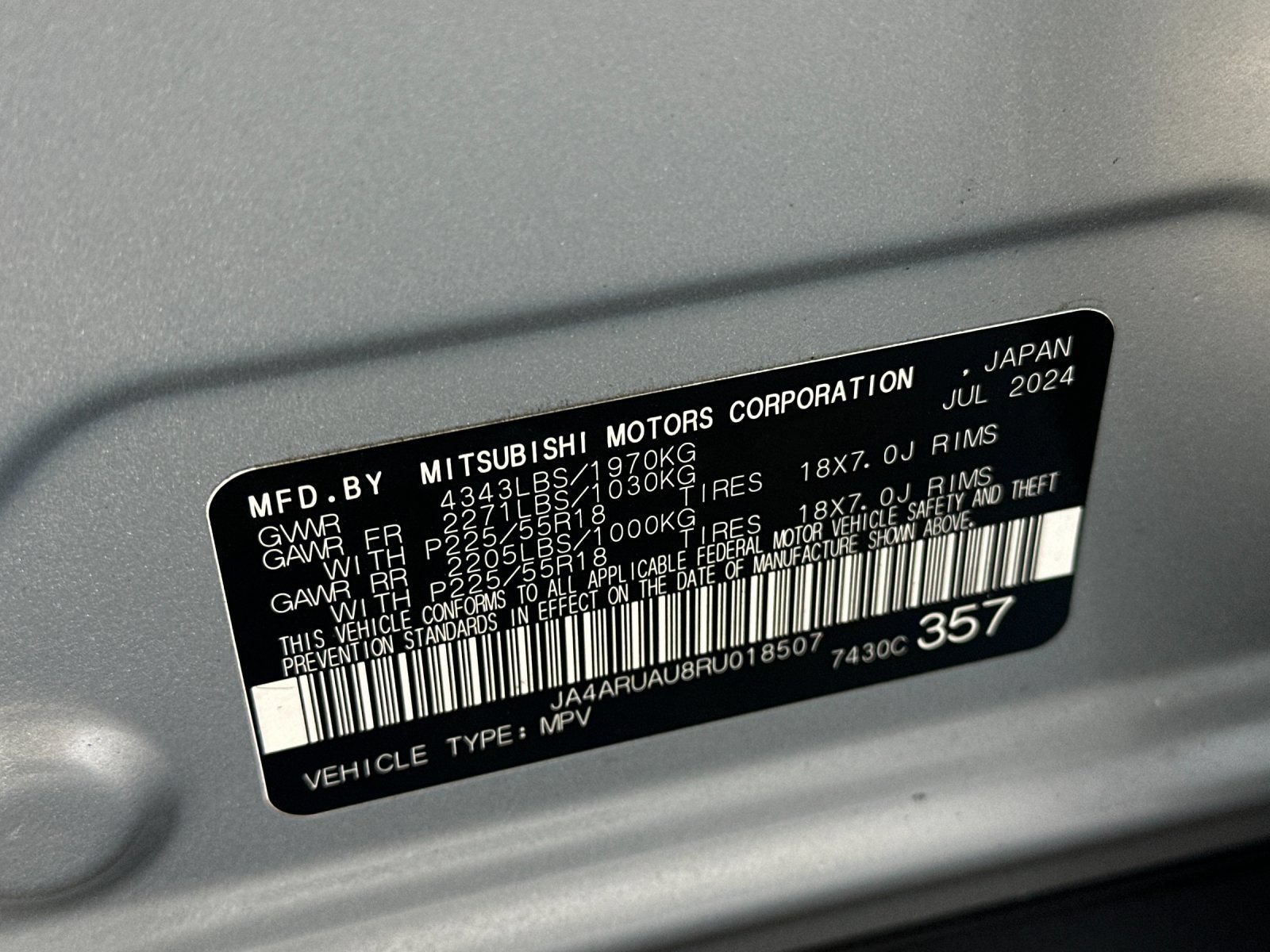 Used 2024 Mitsubishi Outlander Sport ES AWD/4WD image 25