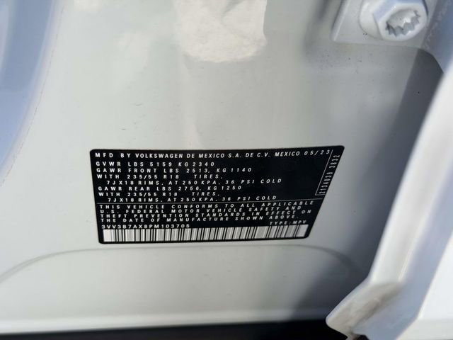 Certified 2023 Volkswagen Tiguan SE FWD image 19