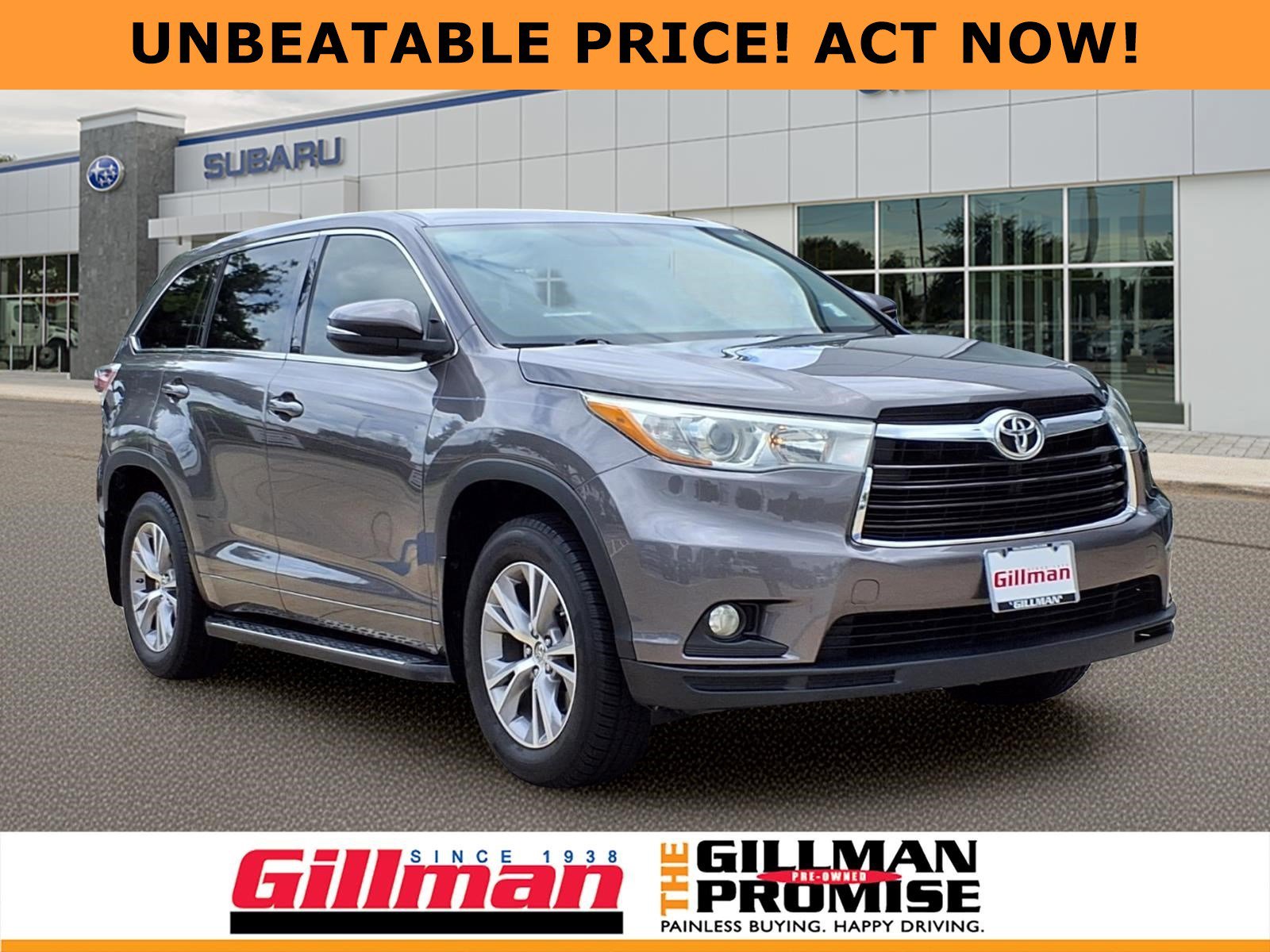 Used 2015 Toyota Highlander Plus FWD image 1