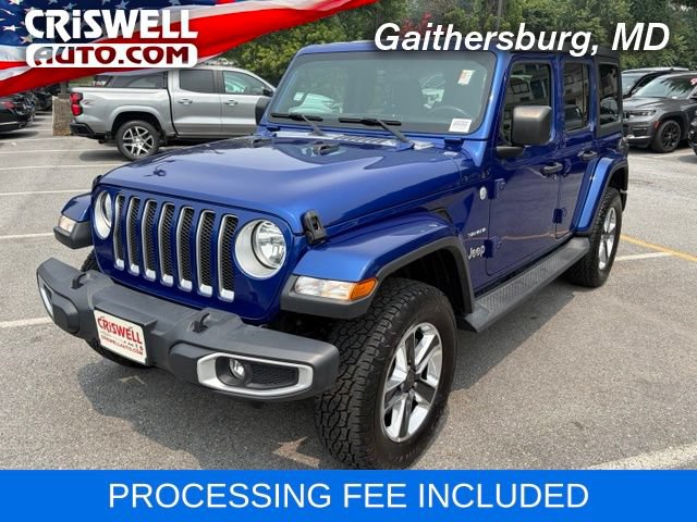 Used 2020 Jeep Wrangler Unlimited Sahara w/ Safety Group