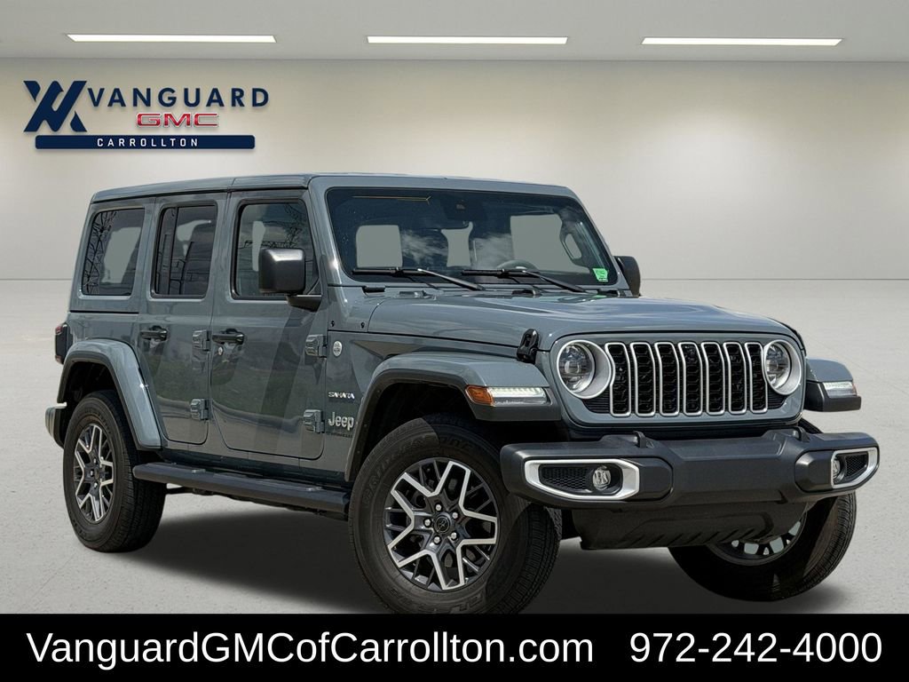 Used 2024 Jeep Wrangler Sahara w/ Technology Group AWD/4WD image 1