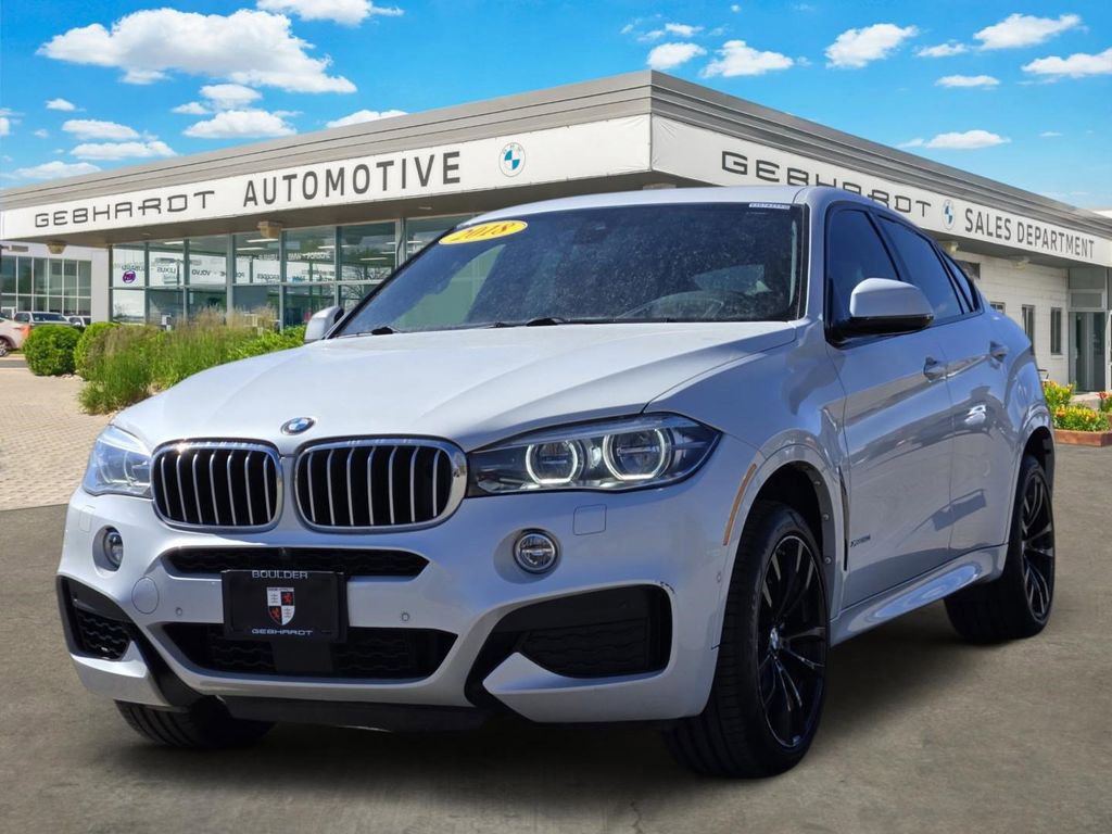 Used 2018 BMW X6 xDrive50i w/ M Sport Package image 3