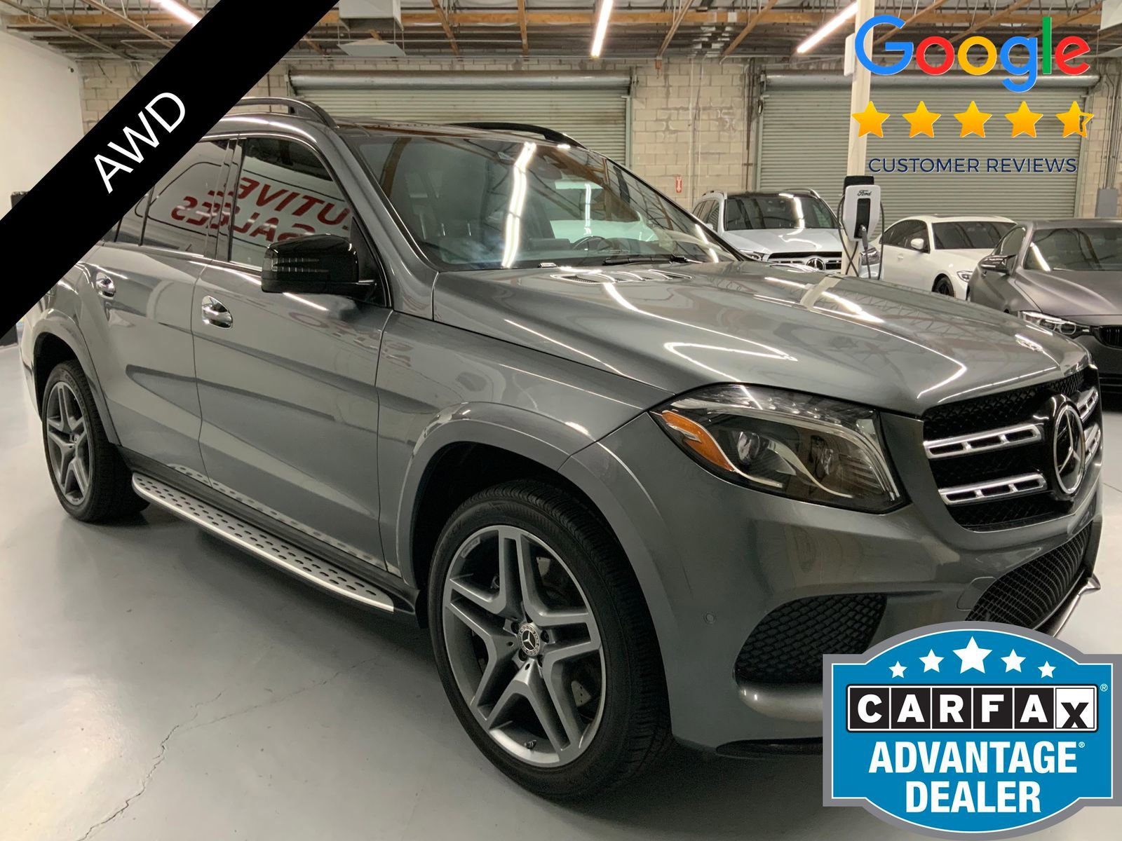 Used 2019 Mercedes-Benz GLS 550 4MATIC w/ Driver Assistance Package image 3
