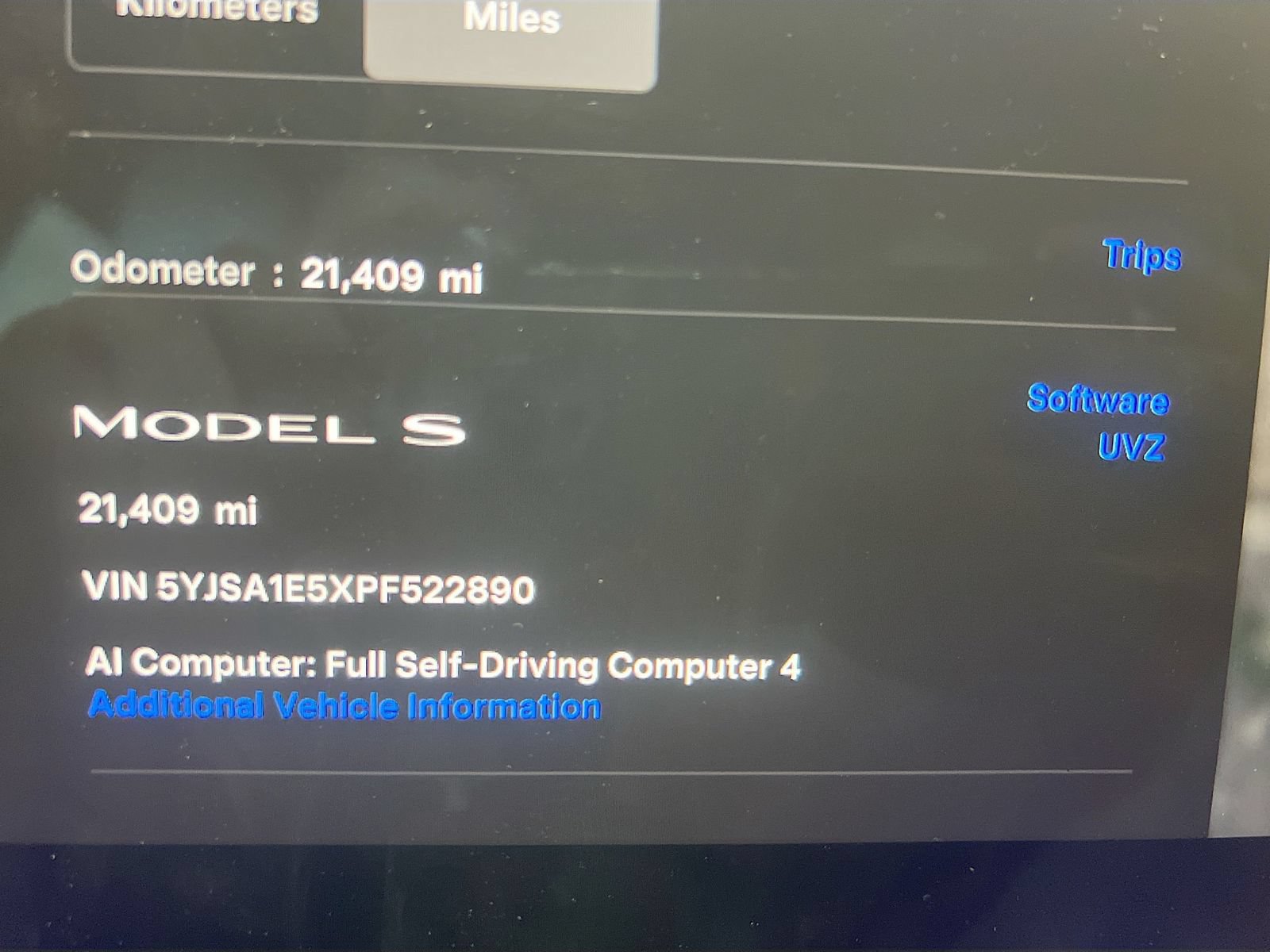 Used 2023 Tesla Model S Standard Range AWD/4WD image 11