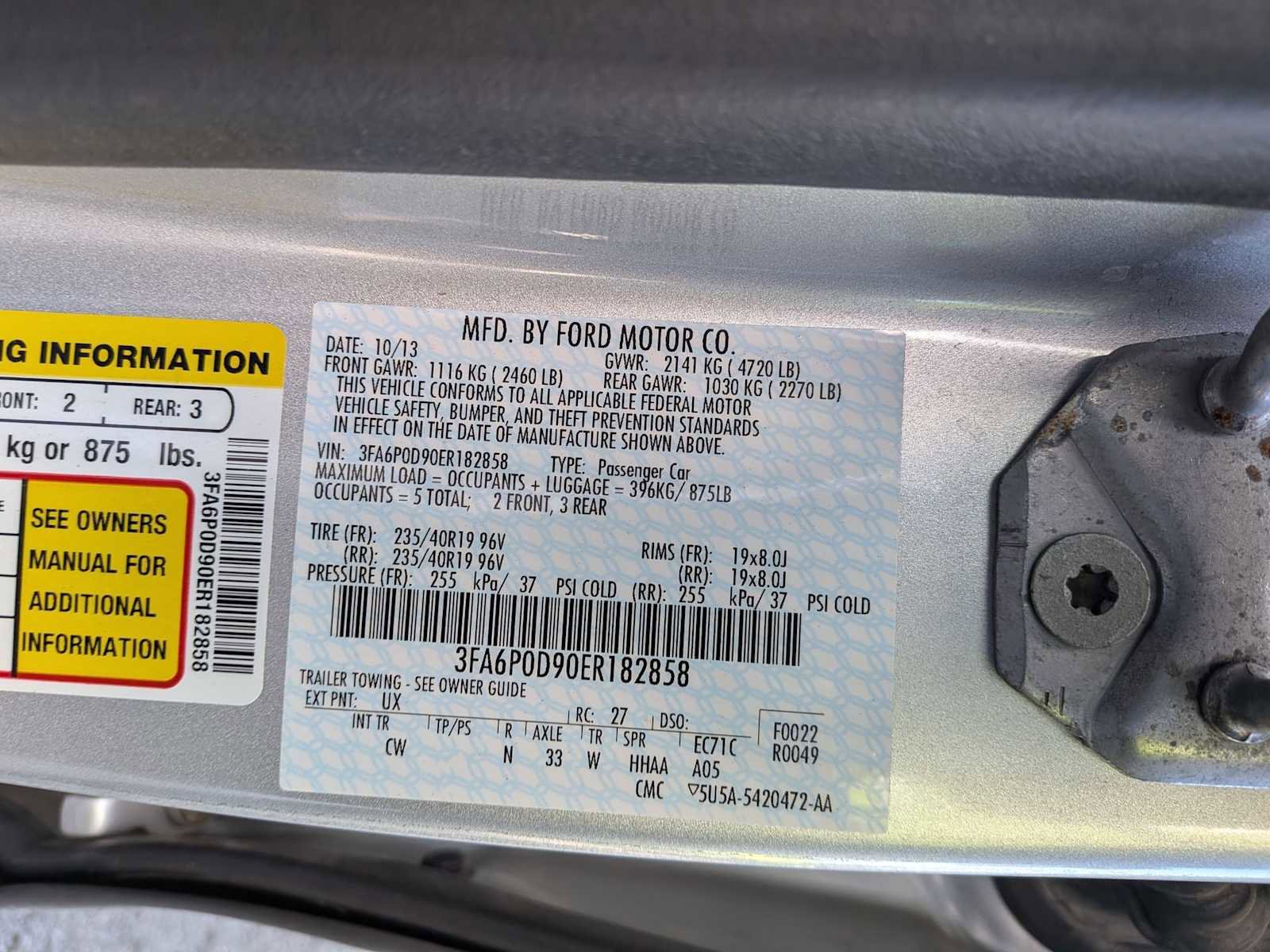 Used 2014 Ford Fusion Titanium AWD/4WD image 37