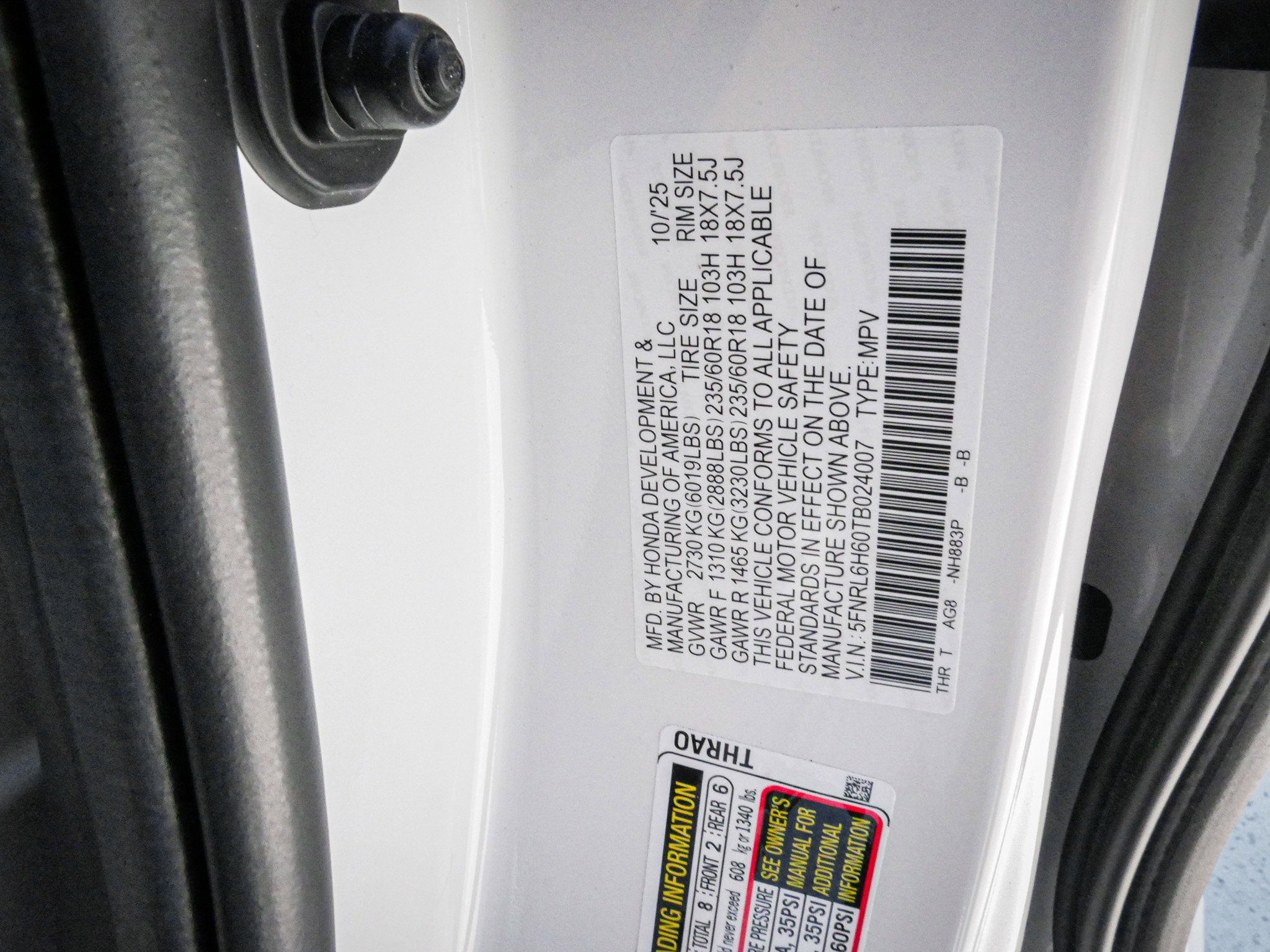 Used 2026 Honda Odyssey EX-L image 33