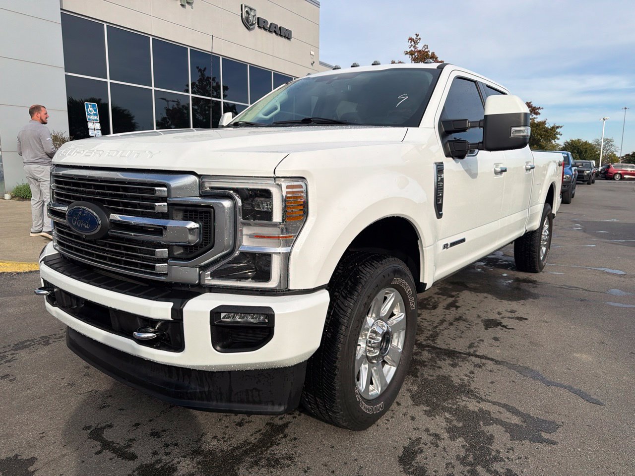 Used 2021 Ford F250 Limited AWD/4WD image 3