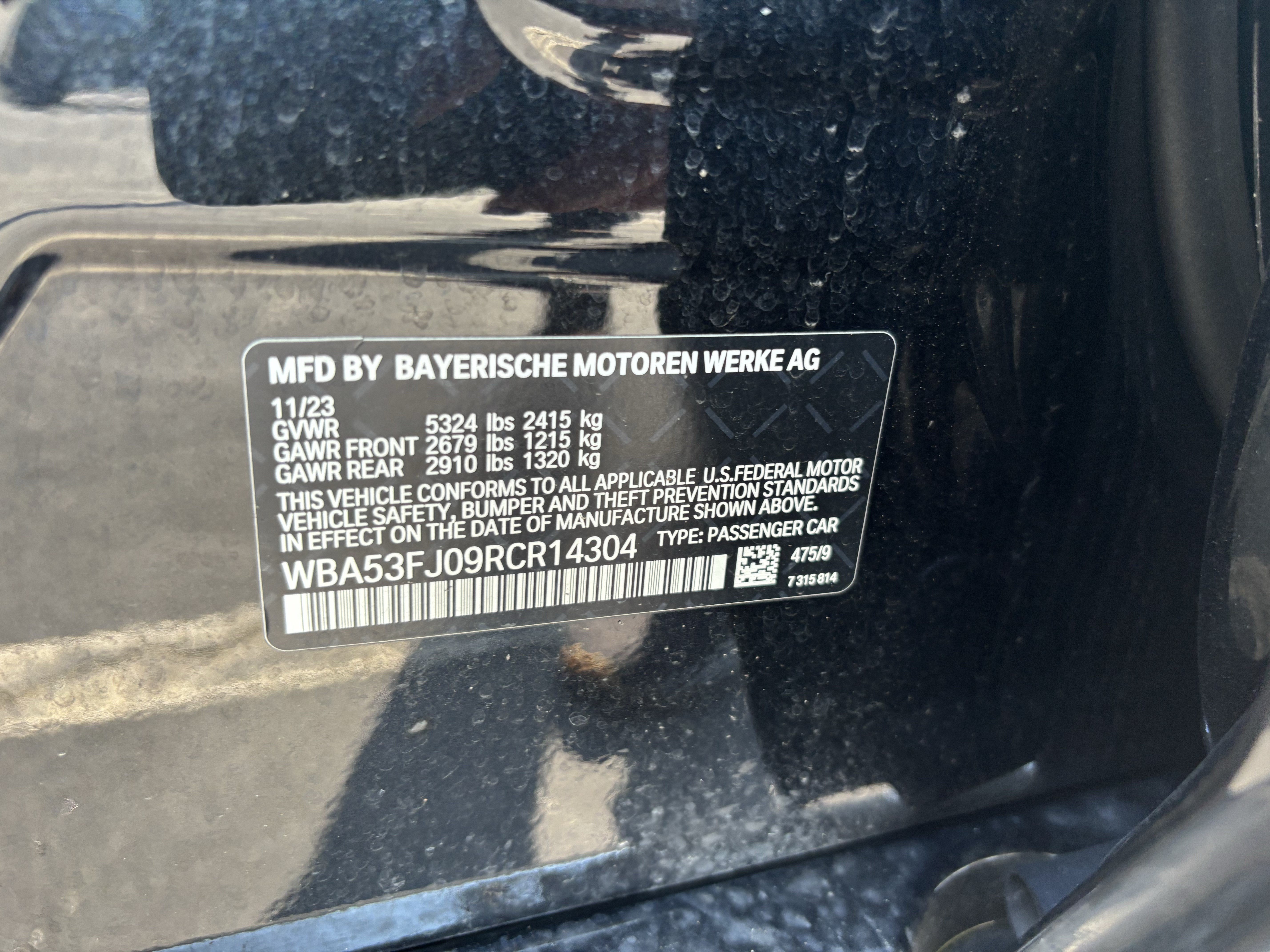 Certified 2024 BMW 530i xDrive w/ M Sport Package AWD/4WD image 38