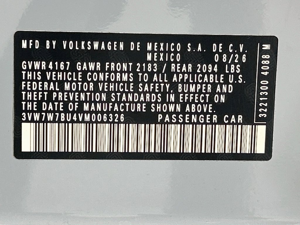 New 2027 Volkswagen Jetta SE FWD image 33