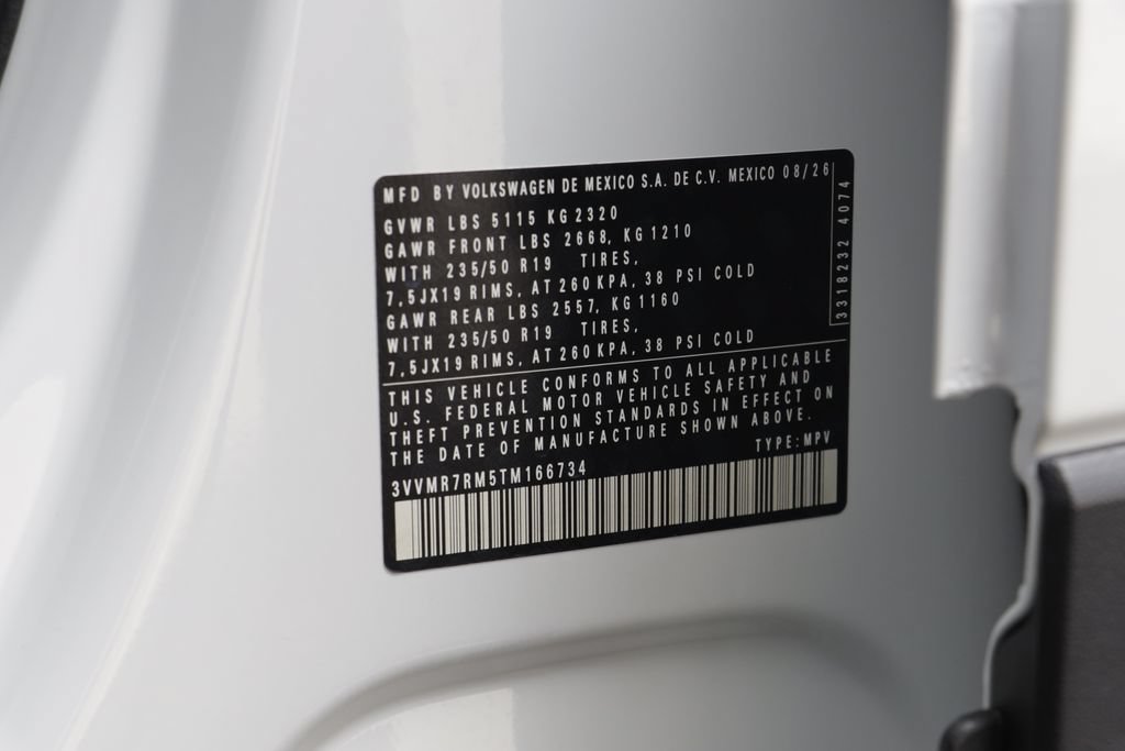 New 2026 Volkswagen Tiguan SE AWD/4WD image 25