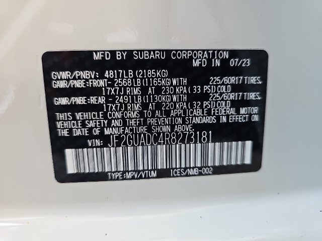 Used 2024 Subaru Crosstrek 2.0i Premium AWD/4WD image 31