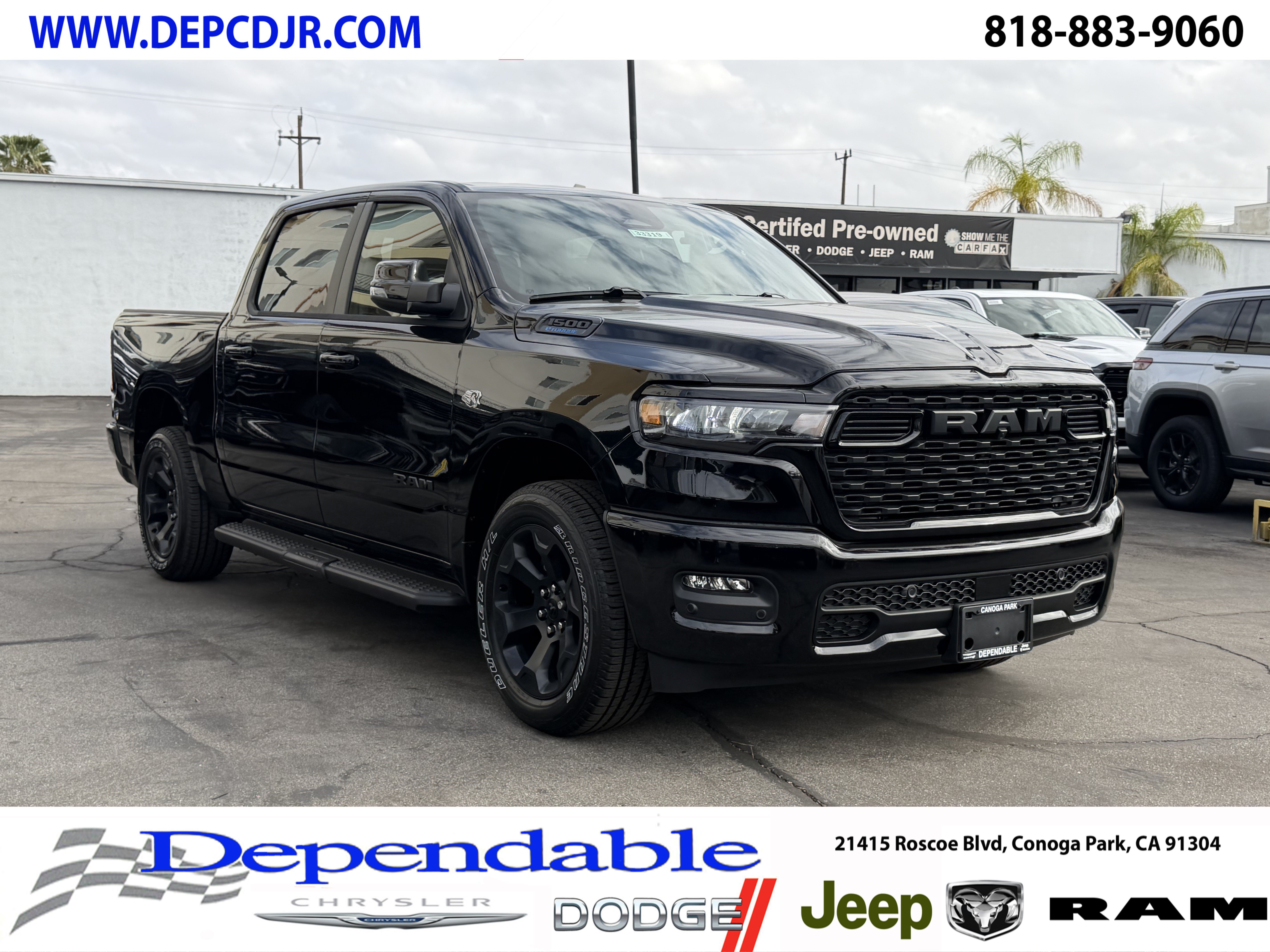 New 2026 RAM 1500 Big Horn w/ Night Edition RWD image 1
