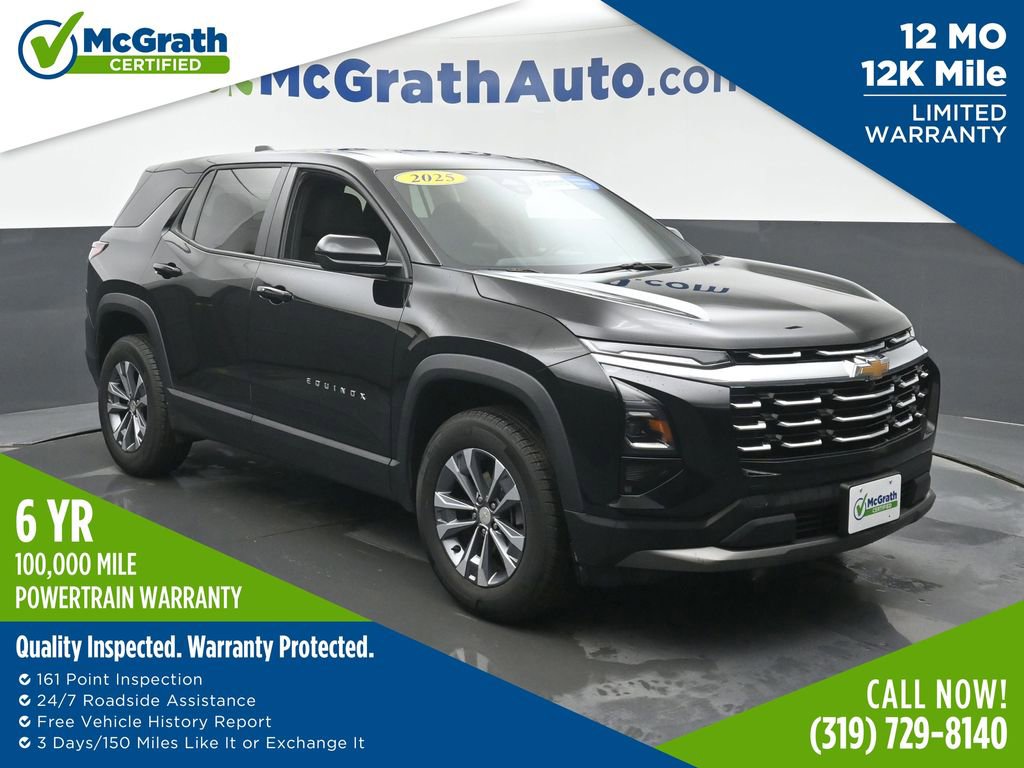 Used 2025 Chevrolet Equinox LT AWD/4WD image 1