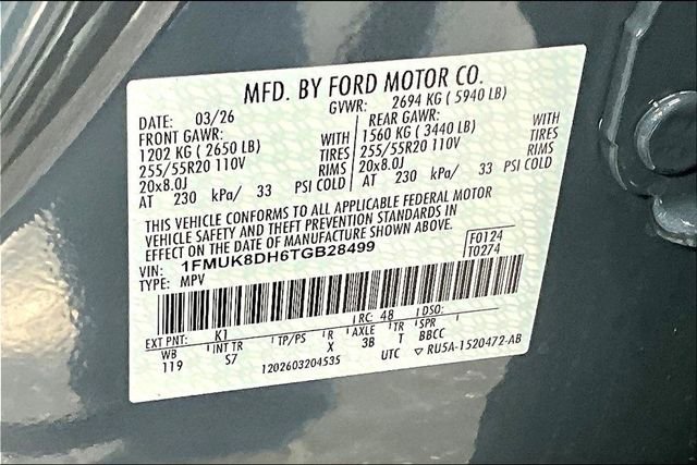 New 2026 Ford Explorer Active image 8