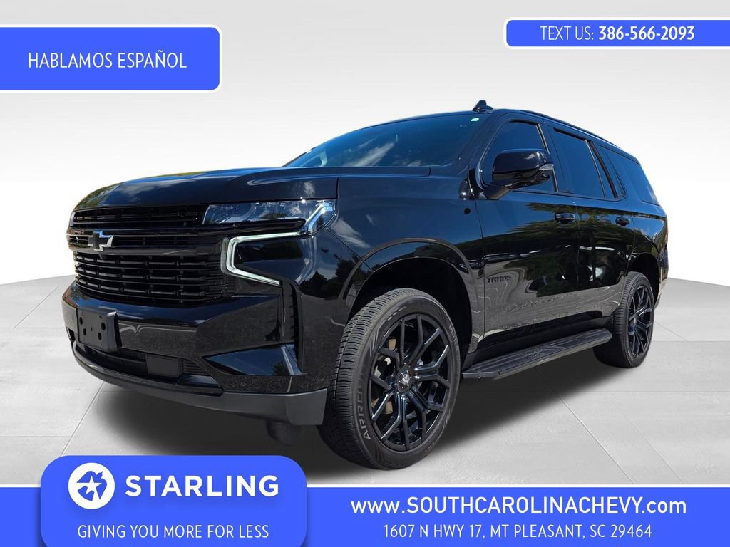 Certified 2024 Chevrolet Tahoe RST w/ Luxury Package RWD image 1