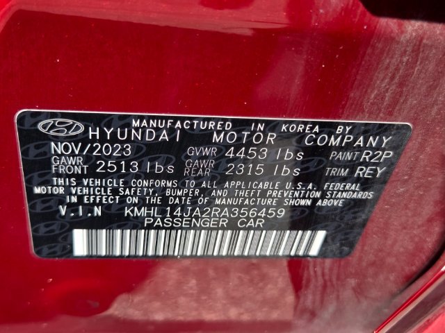 Used 2024 Hyundai Sonata SEL w/ Convenience Package FWD image 21