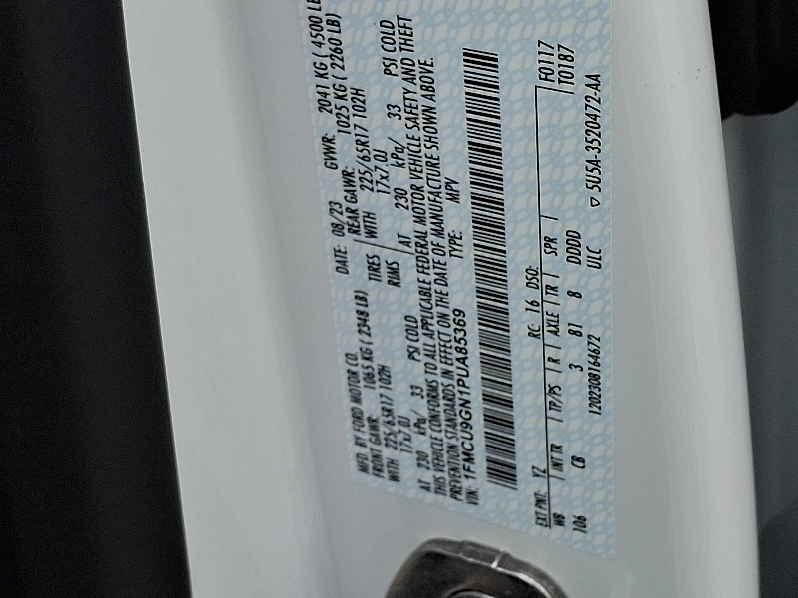 Certified 2023 Ford Escape Active image 29