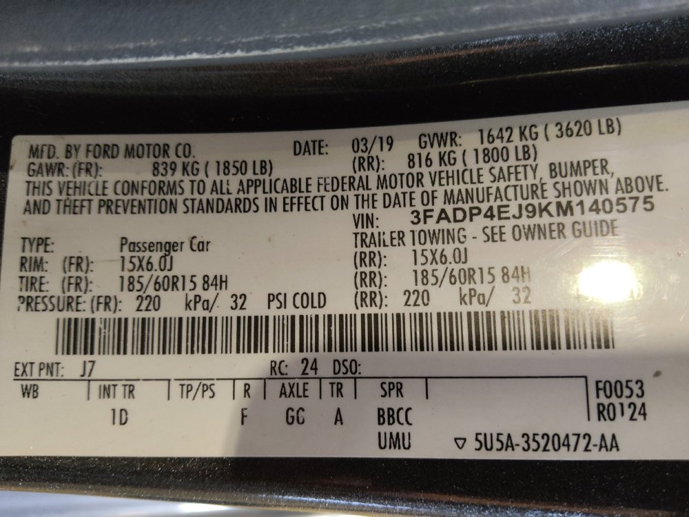 Used 2019 Ford Fiesta SE image 33