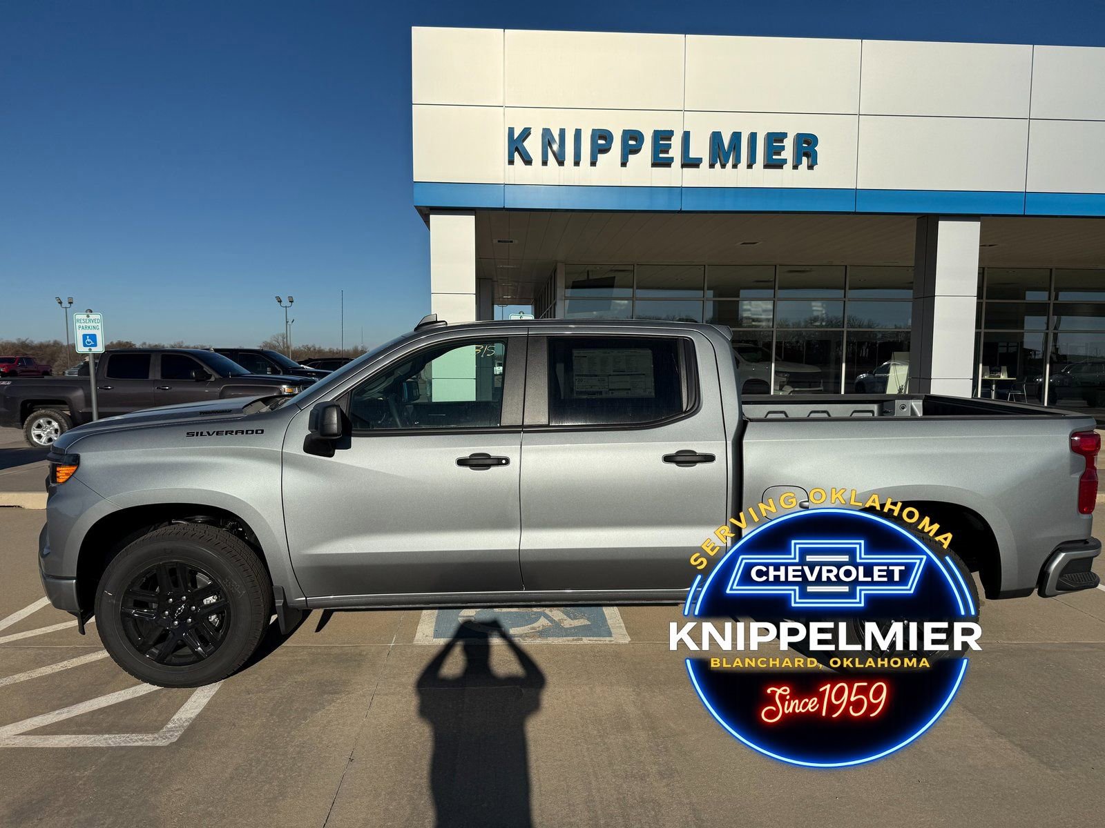 New 2026 Chevrolet Silverado 1500 Custom w/ LPO, Dark Essentials Package