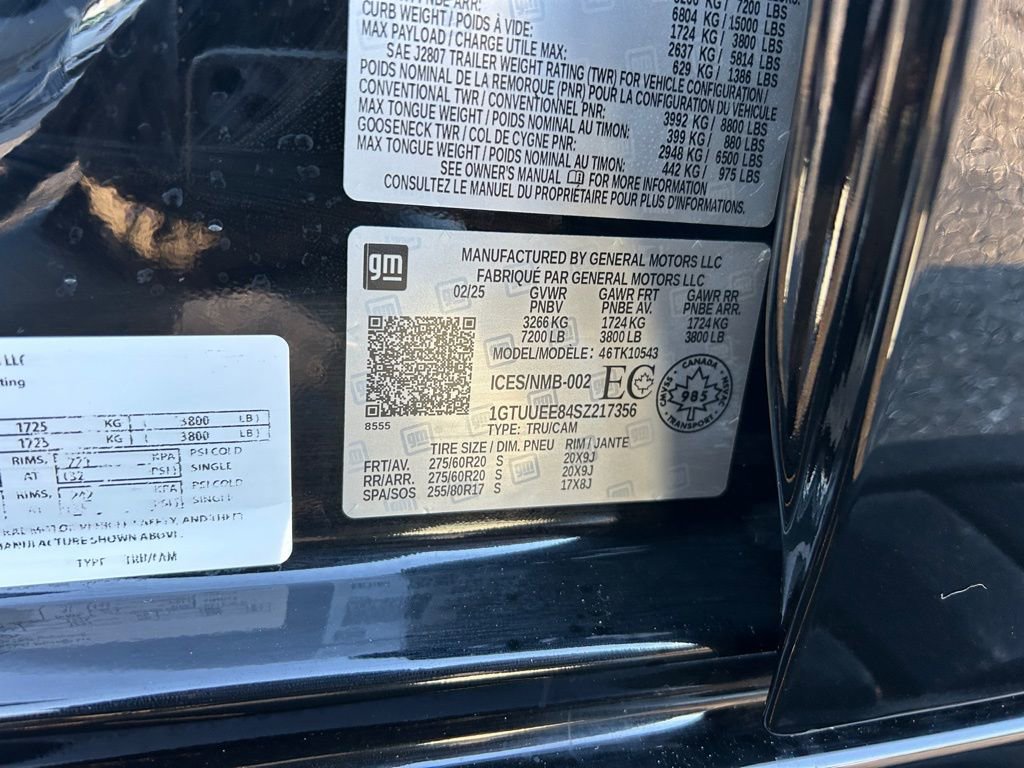 Used 2025 GMC Sierra 1500 AT4 w/ Technology Package image 28