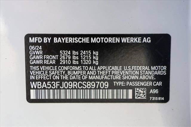Used 2024 BMW 530i xDrive w/ Convenience Package AWD/4WD image 29