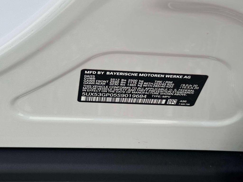 Used 2025 BMW X3 xDrive30 w/ Convenience Package AWD/4WD image 17