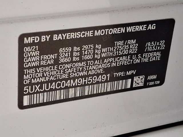 Used 2021 BMW X5 M50i w/ Executive Package AWD/4WD image 33