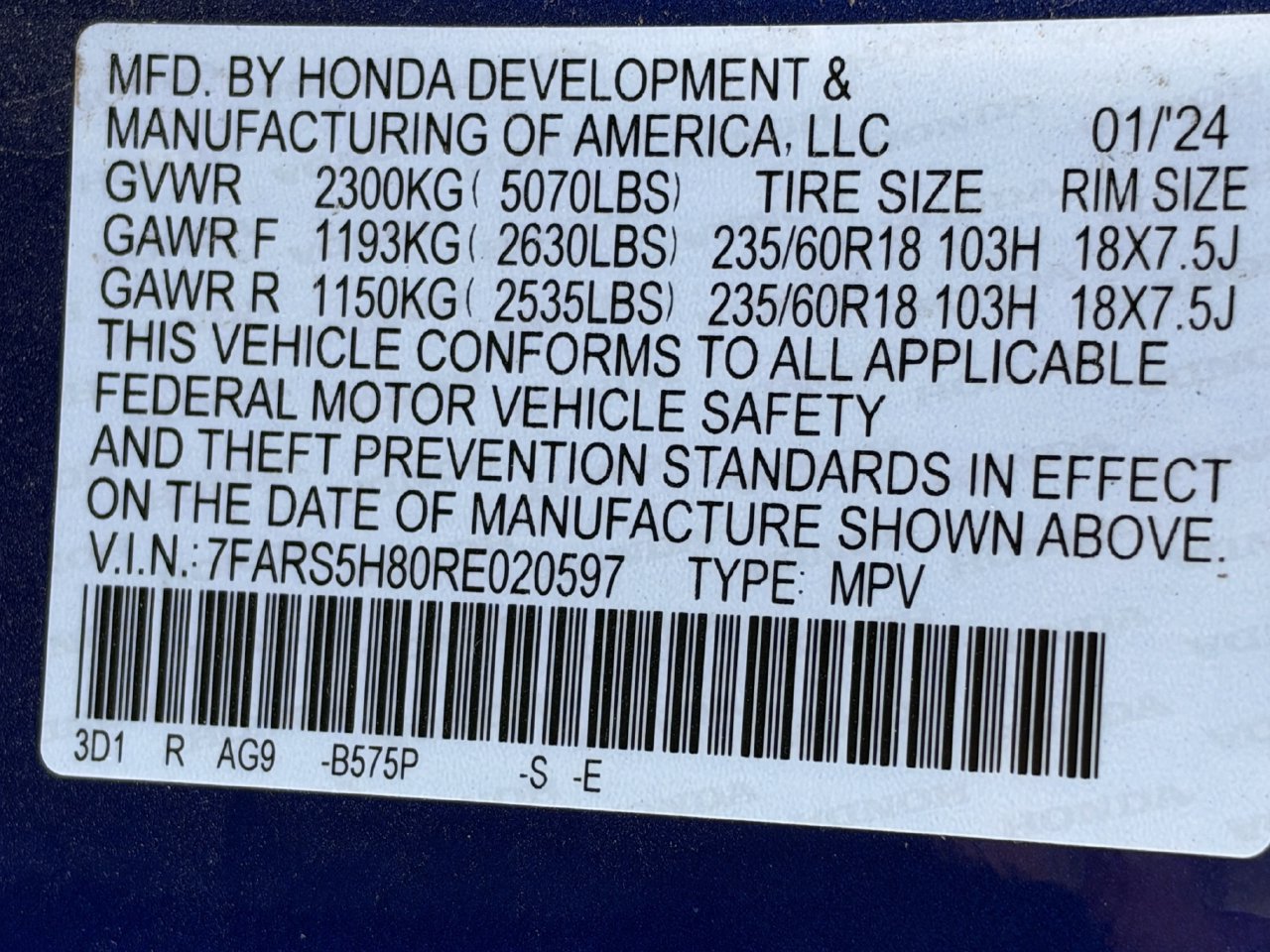 Used 2024 Honda CR-V Sport-L image 12