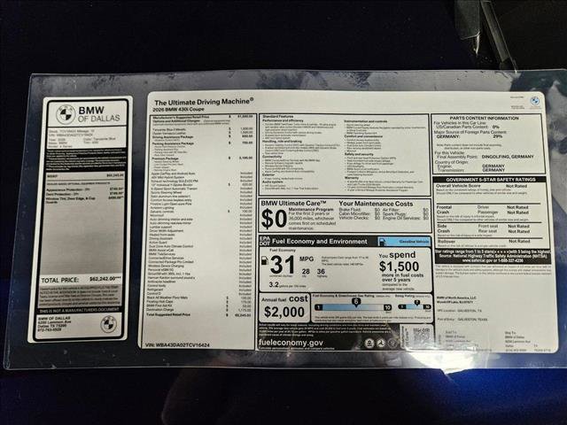 Used 2026 BMW 430i Coupe w/ Premium Package image 17