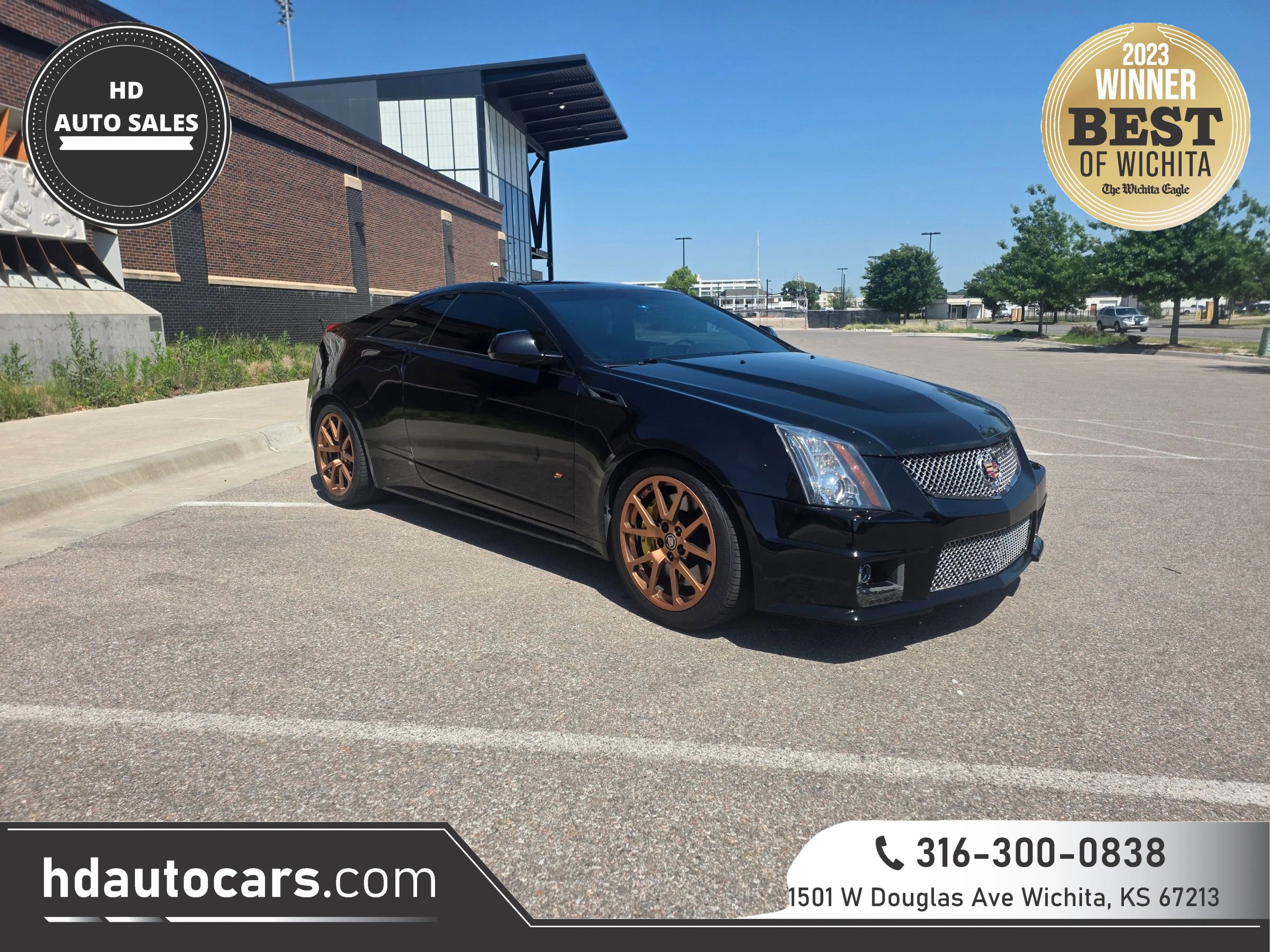 Used 2012 Cadillac CTS V w/ Wood Trim Package RWD image 1