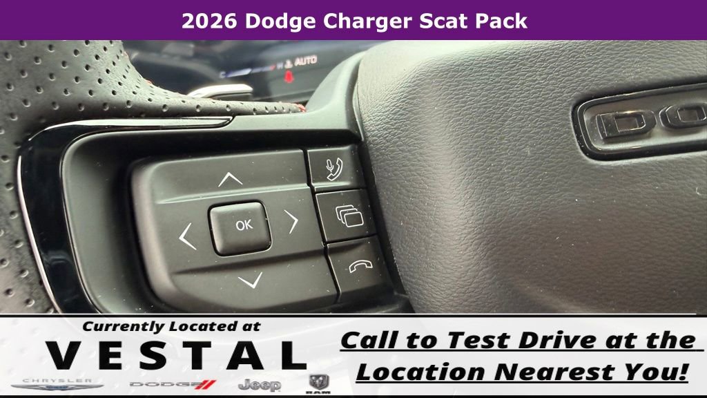 New 2026 Dodge Charger Scat Pack w/ Blacktop Package AWD/4WD image 44
