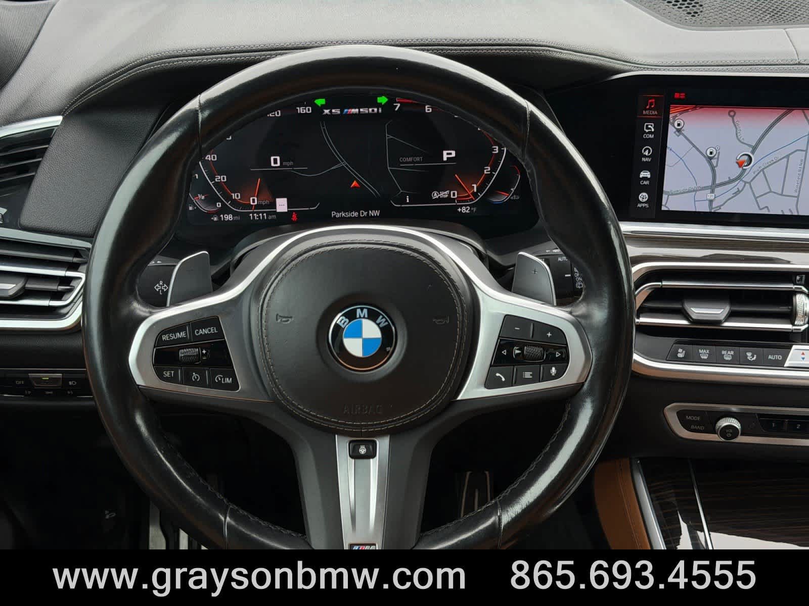 Used 2023 BMW X5 M50i w/ Parking Assistance Package AWD/4WD image 24