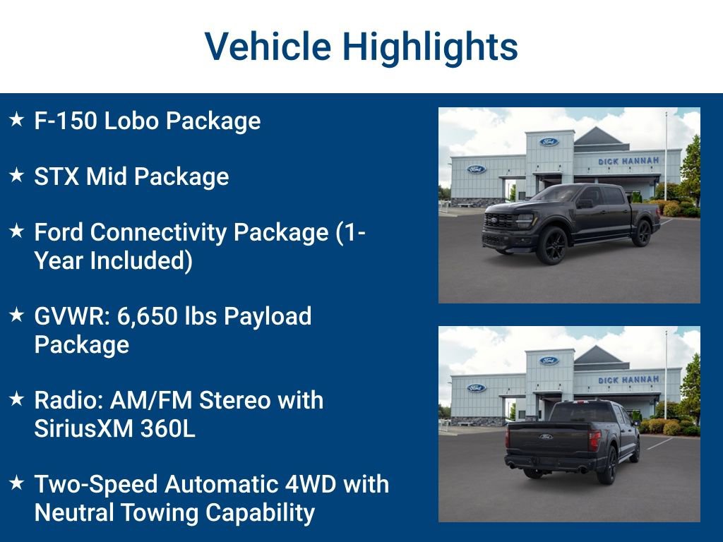 New 2026 Ford F150 STX w/ F-150 LOBO Package image 3
