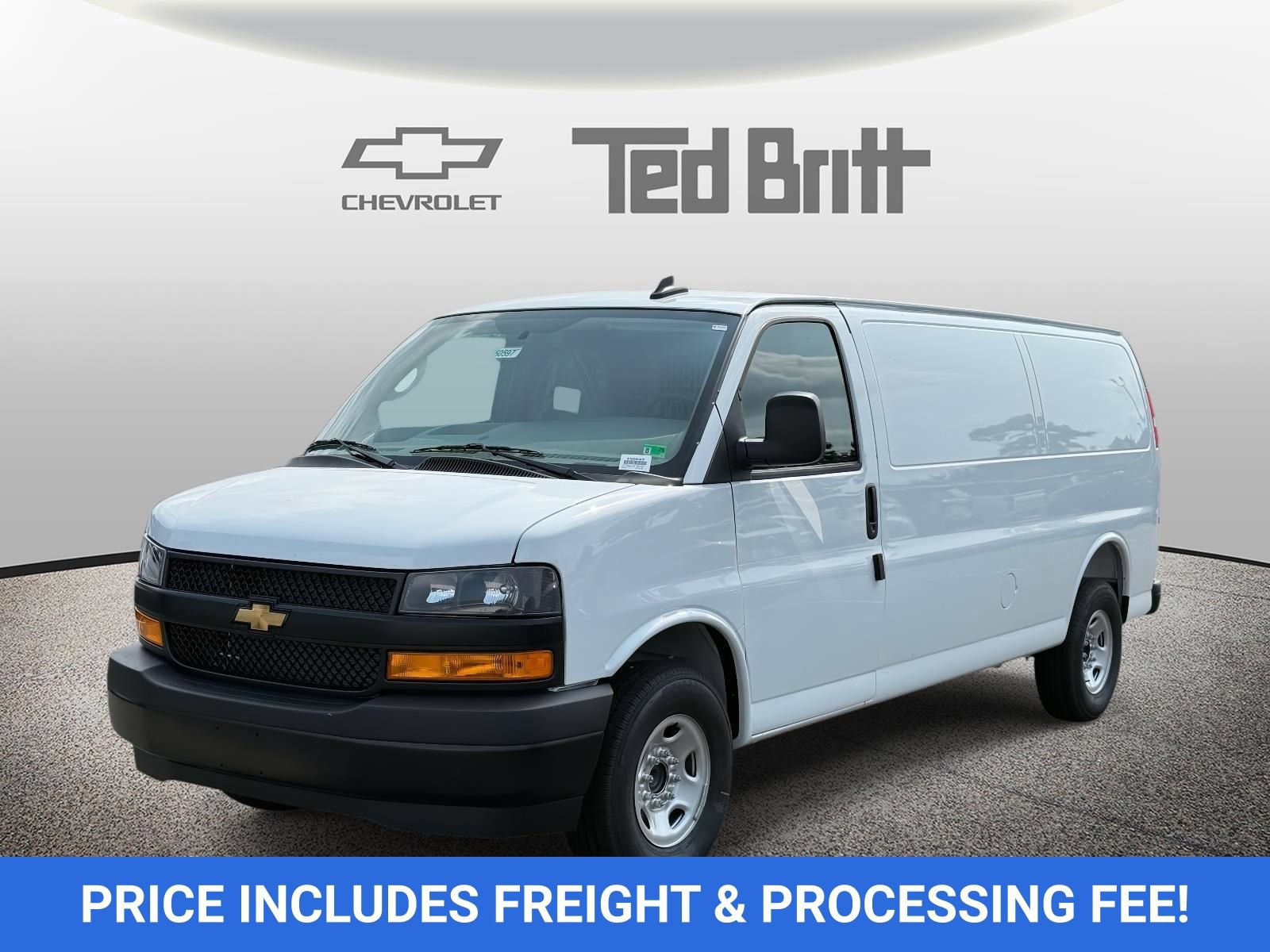 New 2025 Chevrolet Express 3500 Extended RWD image 1