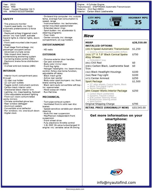 Used 2013 MINI Cooper Roadster S image 14