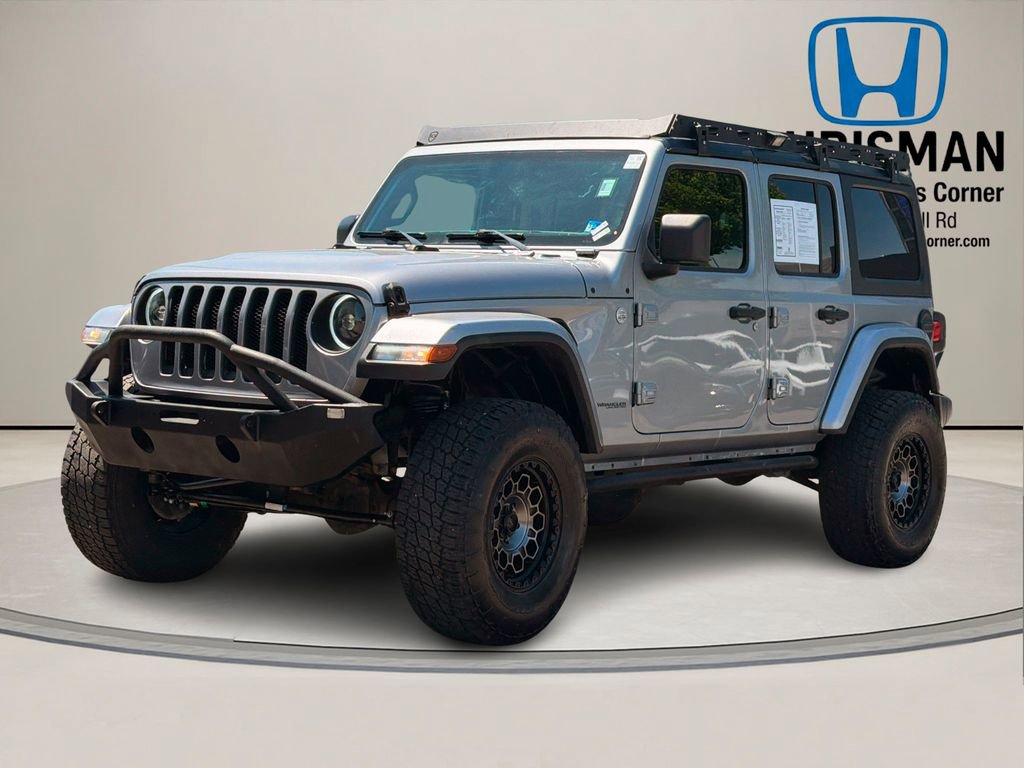 Used 2020 Jeep Wrangler Unlimited Sahara AWD/4WD image 2