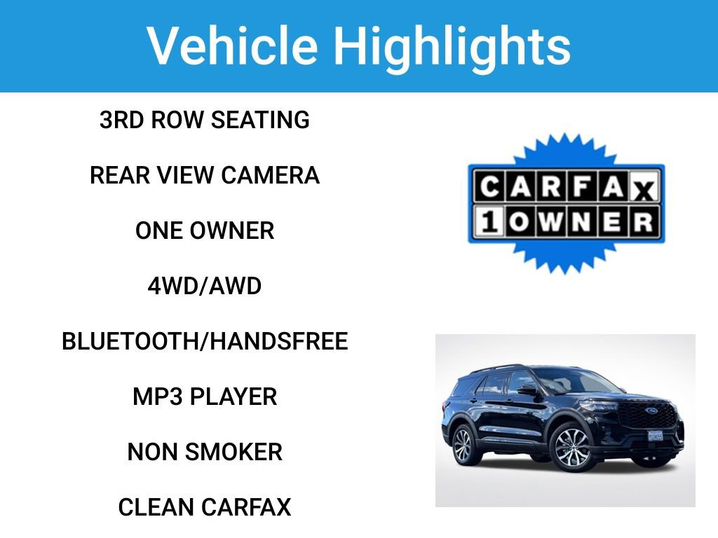 Used 2025 Ford Explorer ST-Line AWD/4WD image 2