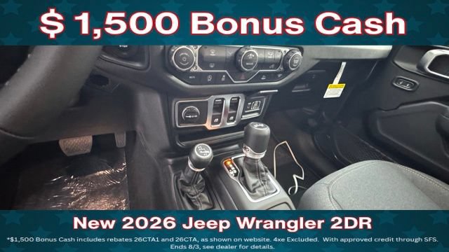 New 2026 Jeep Wrangler Sport AWD/4WD image 16