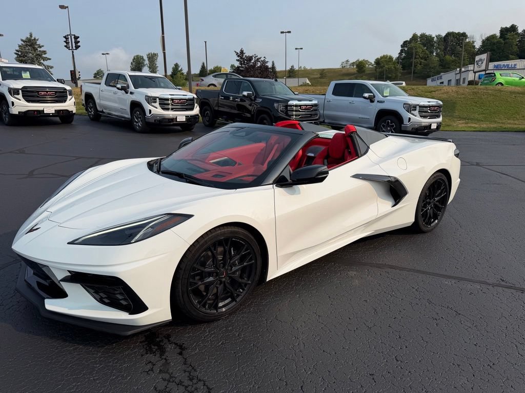 Certified 2025 Chevrolet Corvette Stingray Premium Conv w/ Stealth Interior Trim Package RWD image 1