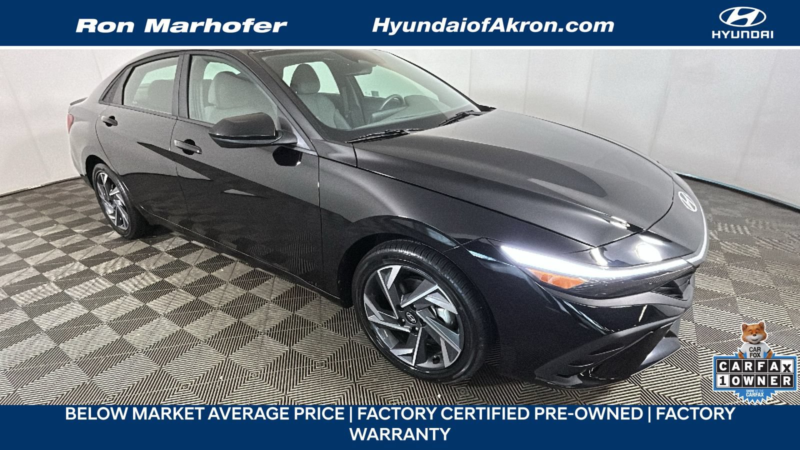 Certified 2025 Hyundai Elantra SEL