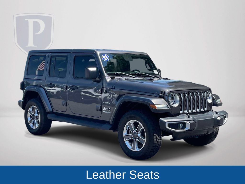 Used 2021 Jeep Wrangler Unlimited Sahara AWD/4WD image 2
