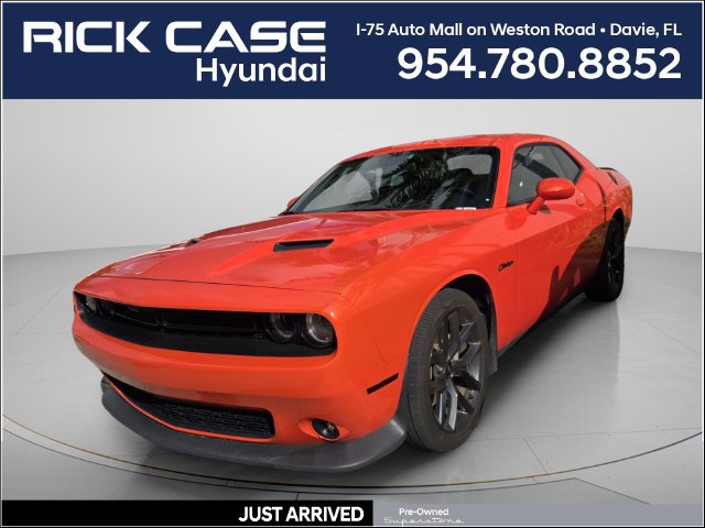 Used 2021 Dodge Challenger SXT w/ Blacktop Package RWD image 1