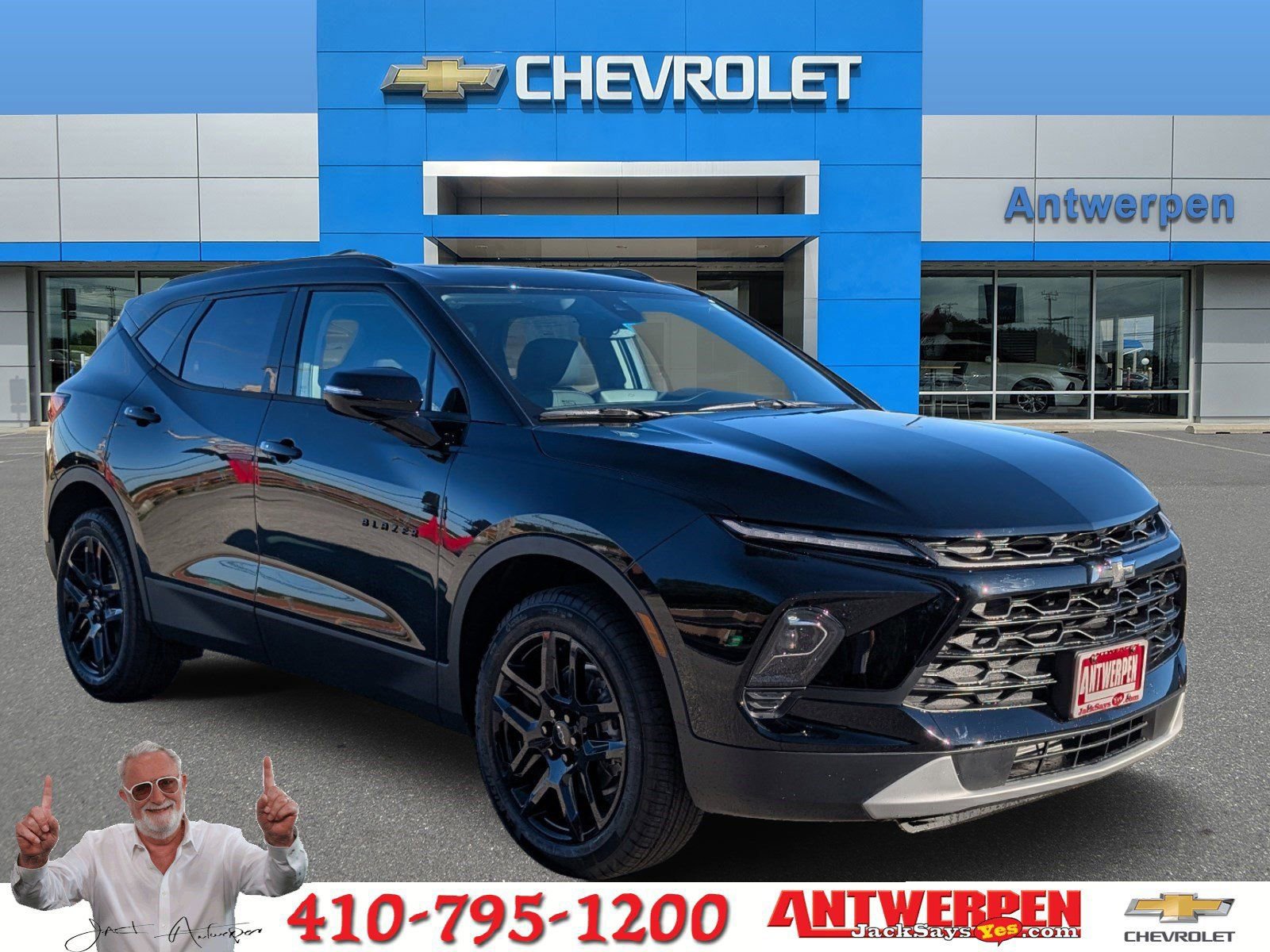 New 2025 Chevrolet Blazer LT w/ LPO, Black Grille Bar Package
