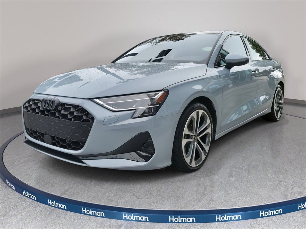 Certified 2025 Audi A3 2.0T Premium w/ Black Optic Package