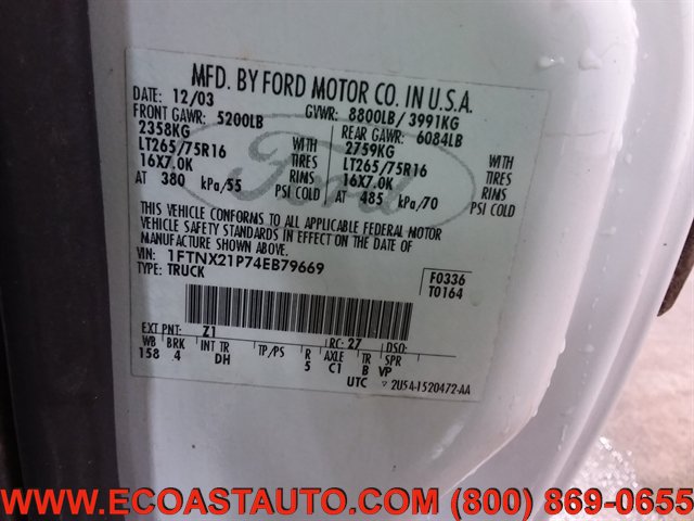 Used 2004 Ford F250 XL AWD/4WD image 21