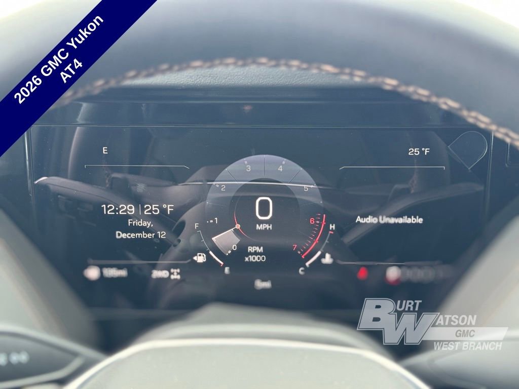 New 2026 GMC Yukon AT4 w/ LPO, Floor Liner Package image 18