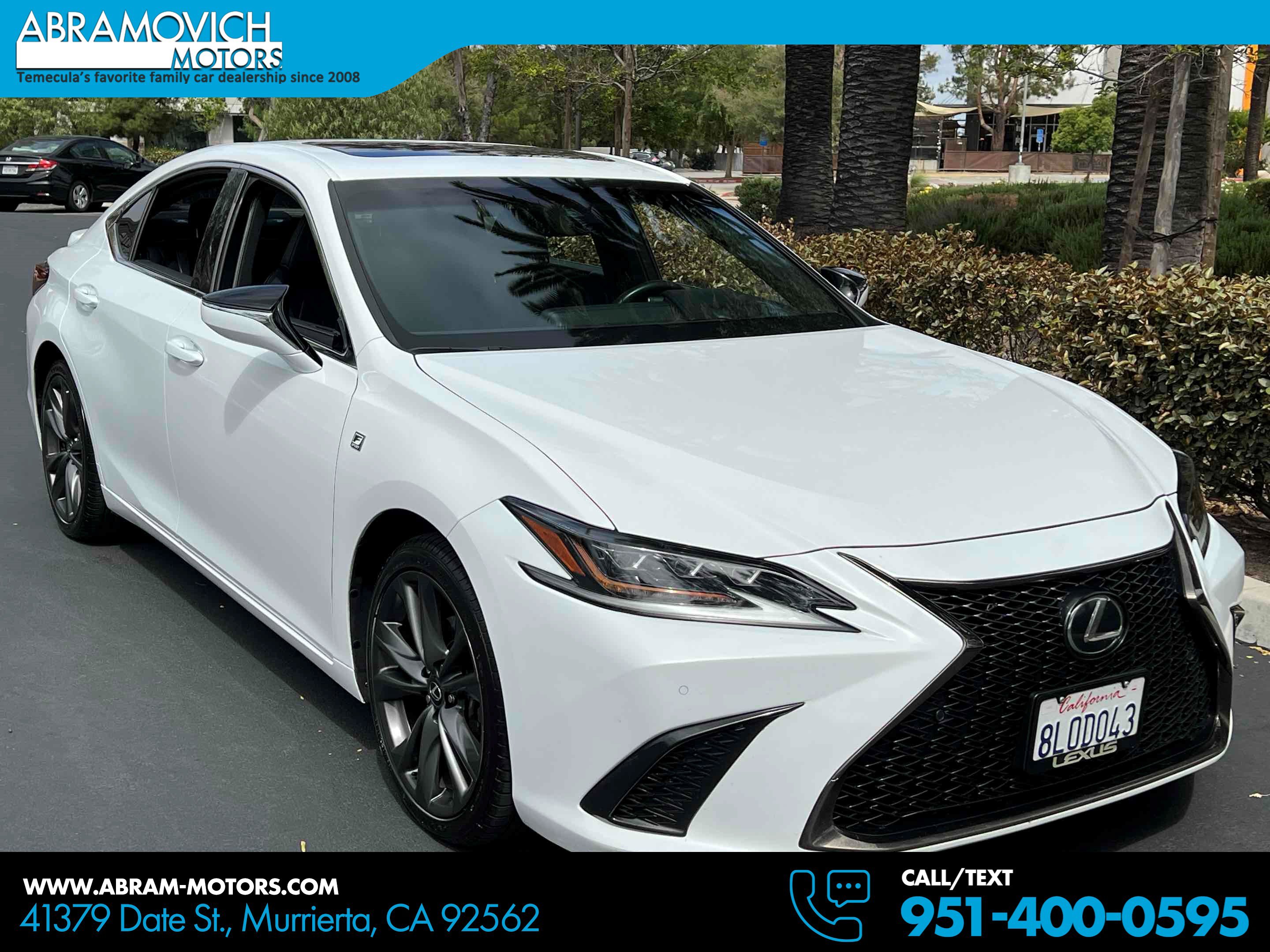 Used 2019 Lexus ES 350 F Sport w/ Accessory Package 2 FWD image 1