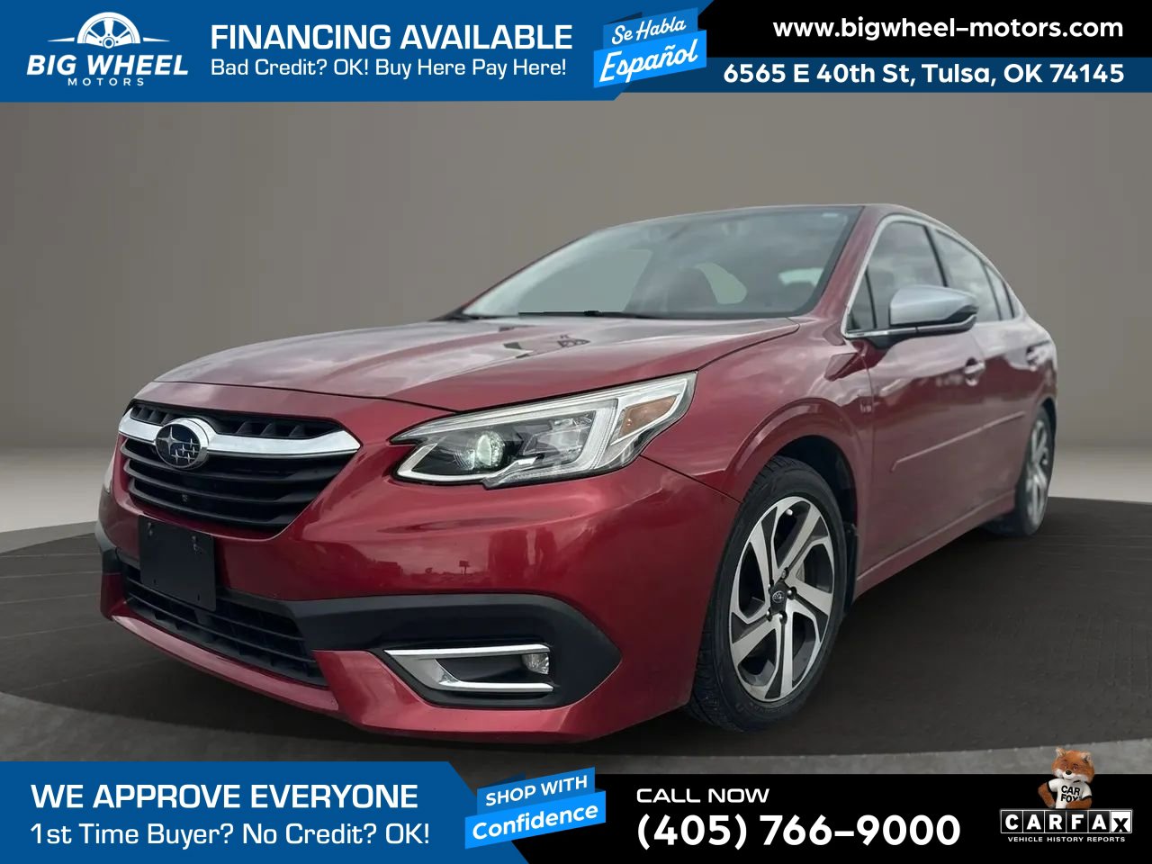 Used 2021 Subaru Legacy Touring XT AWD/4WD image 1